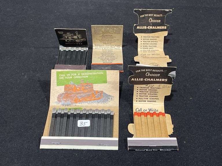 (5) AC Matchbooks