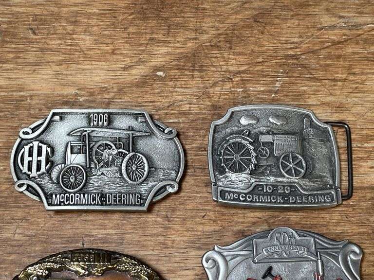 (5) IH Belt Buckles