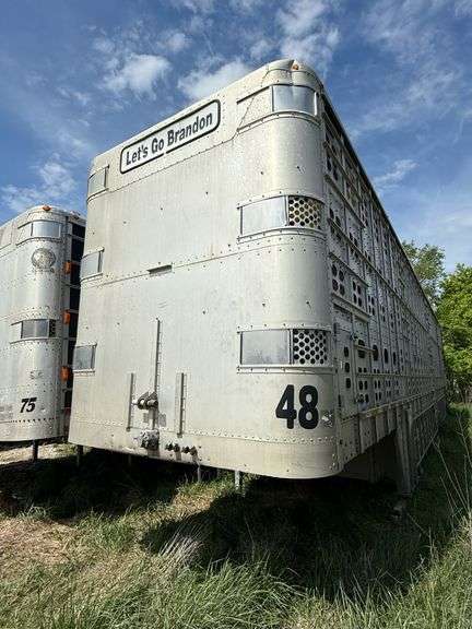 03-2013 Wilson PS50CL 411P 53' Livestock Semi Trailer, Vin - 1W16502AOE5544225
