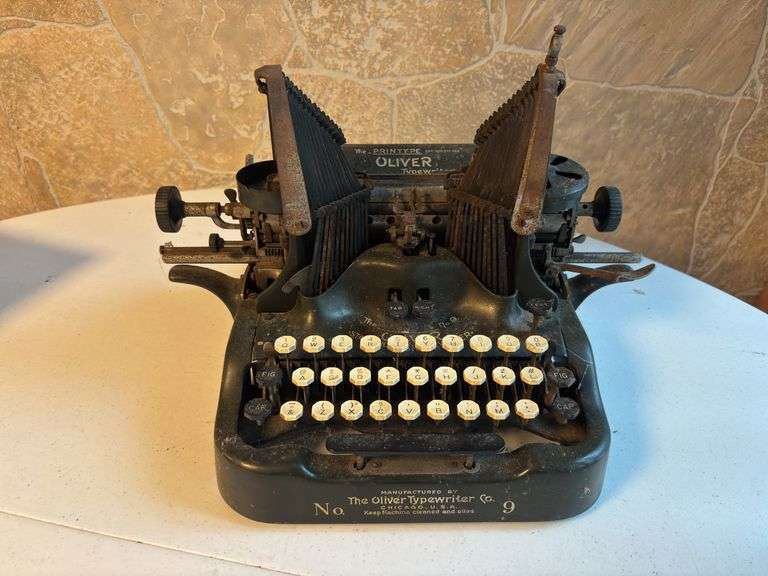 No. 9 Oliver Printype Typewriter image