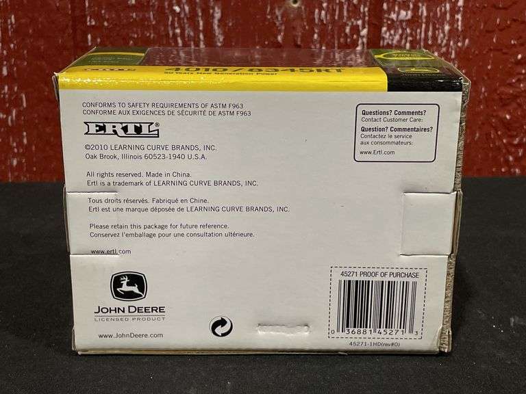 1/64 John Deere 4010 + 8345RT 50 Years Set NIB Ertl