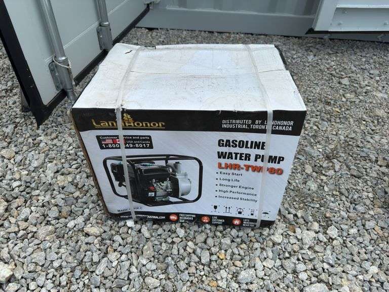 Gasoline water pump