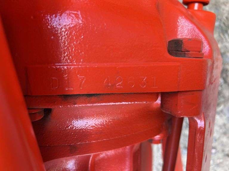 1962 Allis Chalmers D17 Series III Gas