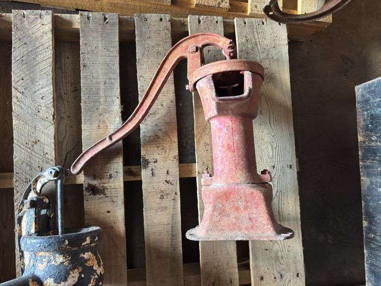 (4) Hand Water Pumps