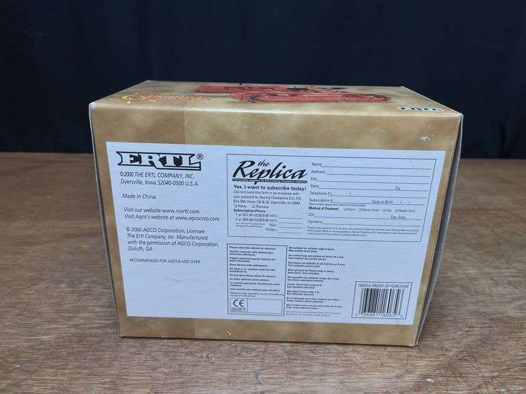 1/16 Cletrac HG 2000 SFTS NIB Ertl