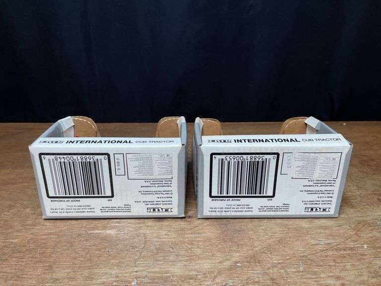 (2) 1/16 IH Cub NIB Ertl