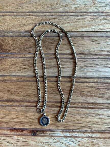 John Deere Service Charm Necklace image