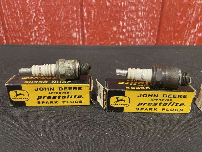 (4) John Deere Prestolite Spark Plugs