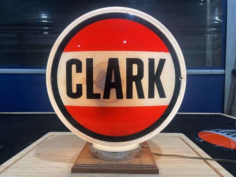 Clark Wide Body Glass Gas Globe
