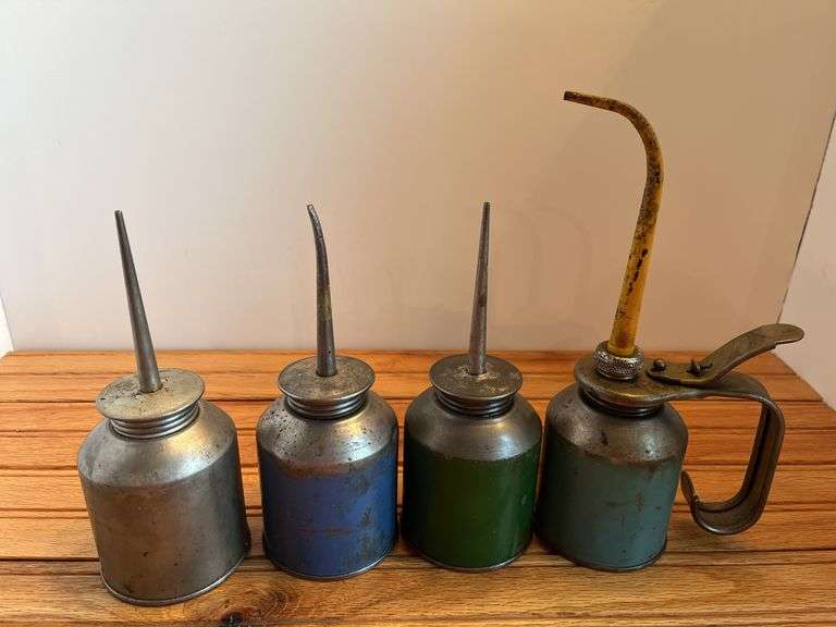 (4) Oil Cans image