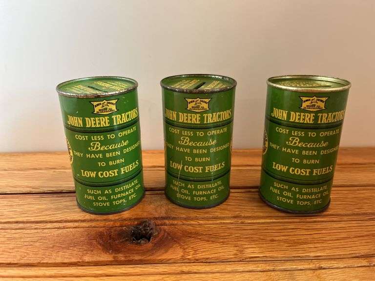 (3) 1937 John Deere Centennial Banks image