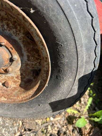 Small Tire Wagon Frame