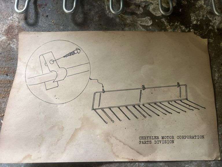 Mopar Radiator Hose Rack.