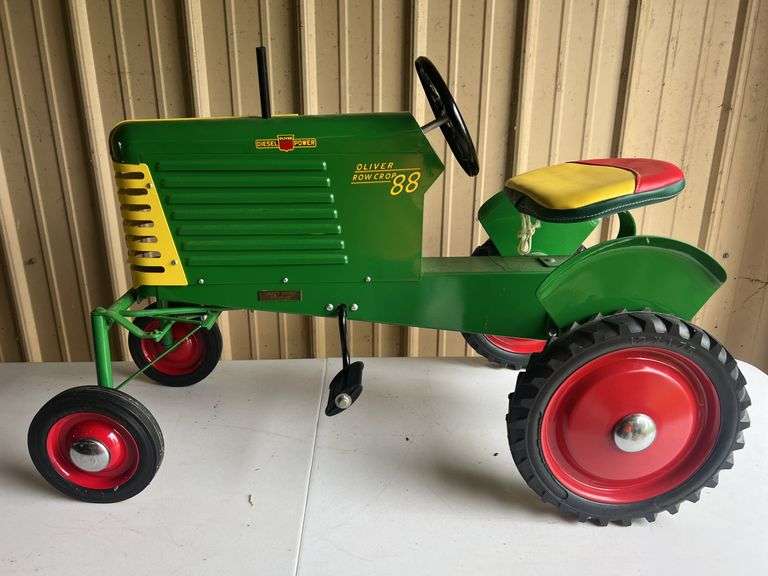 Oliver 88 Diesel High-Crop Pedal Tractor Magnuson image