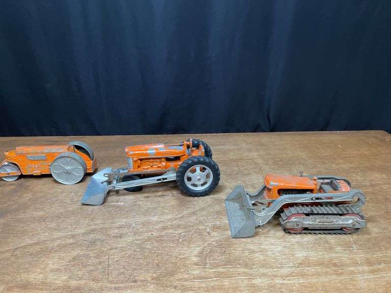 (3) Tractor, Crawler, Roller Hubley