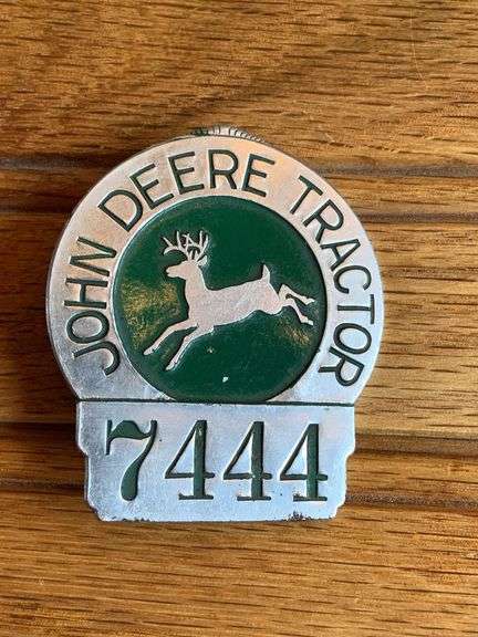 John Deere Tractor Employee Badge image