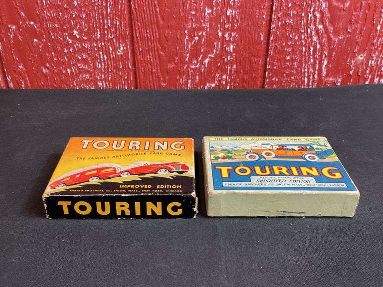 (2) Touring Automobile Card Games