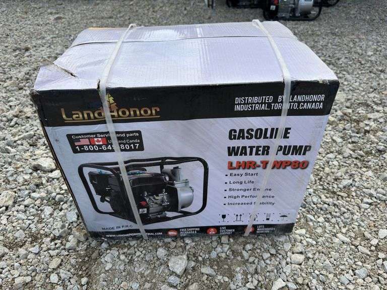 Gasoline water pump