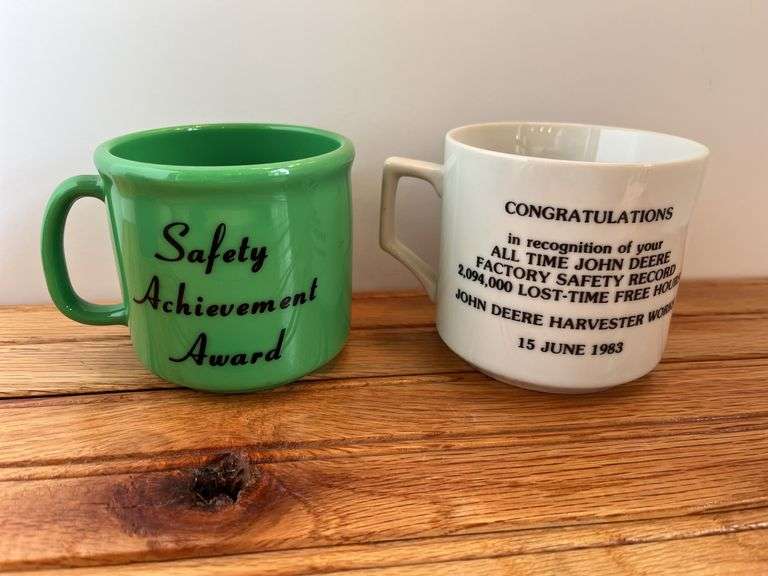 (5) John Deere Mugs