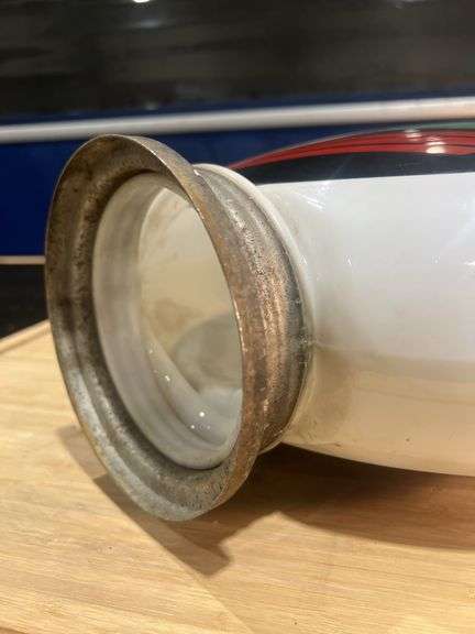 Texaco " Sky Cheif" Narrow Body Glass Gas Globe