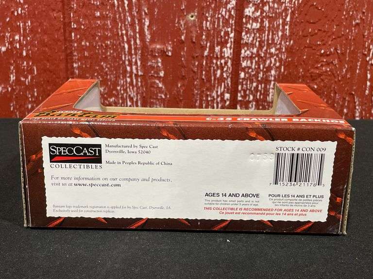1/50 Bantam C-35 Crawler Backhoe NIB SC