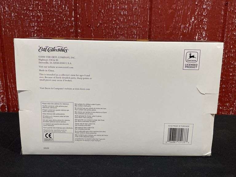 1/16 John Deere Barge Wagon Precision NIB Ertl