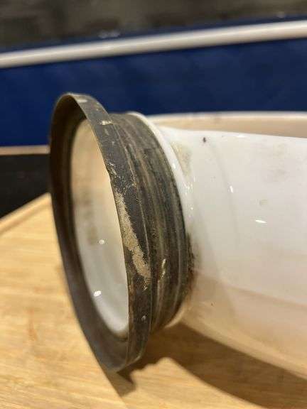 Glass Gas Pump Body Globe