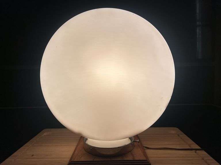 Glass Gas Pump Globe