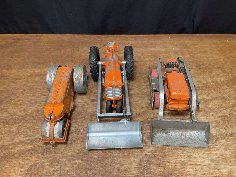 (3) Tractor, Crawler, Roller Hubley
