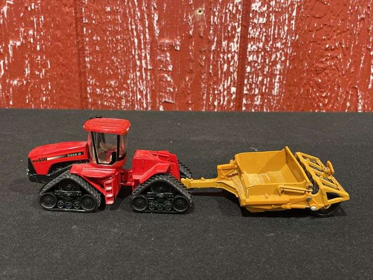 (2) 1/64 Case-IH STX450 + Scraper Ertl