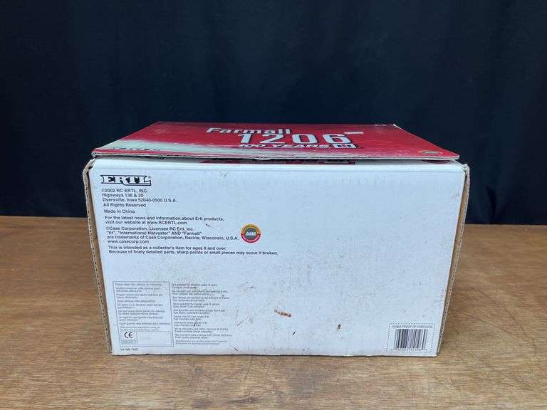 1/16 Farmall 1206 100 Years NIB Ertl