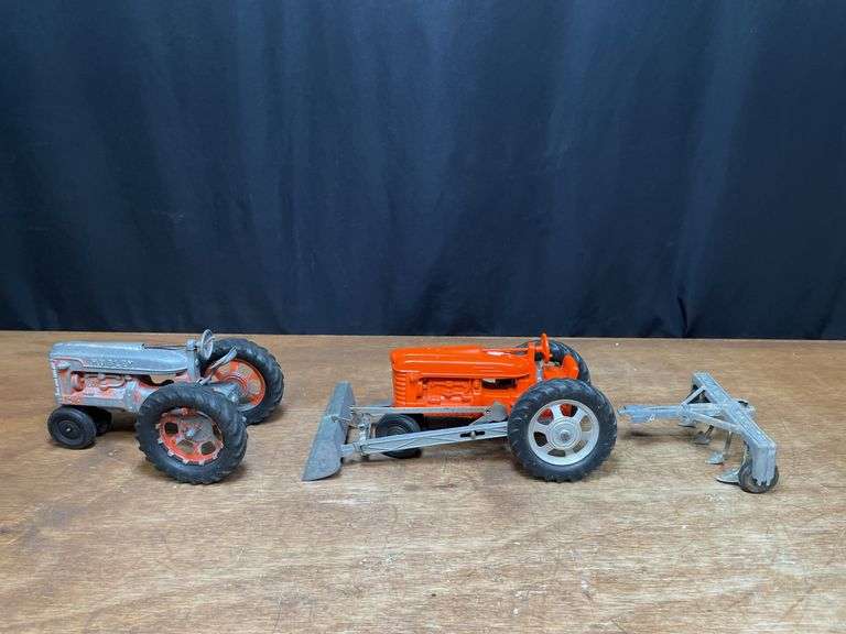 (3) Tractors + Cultivator Hubley