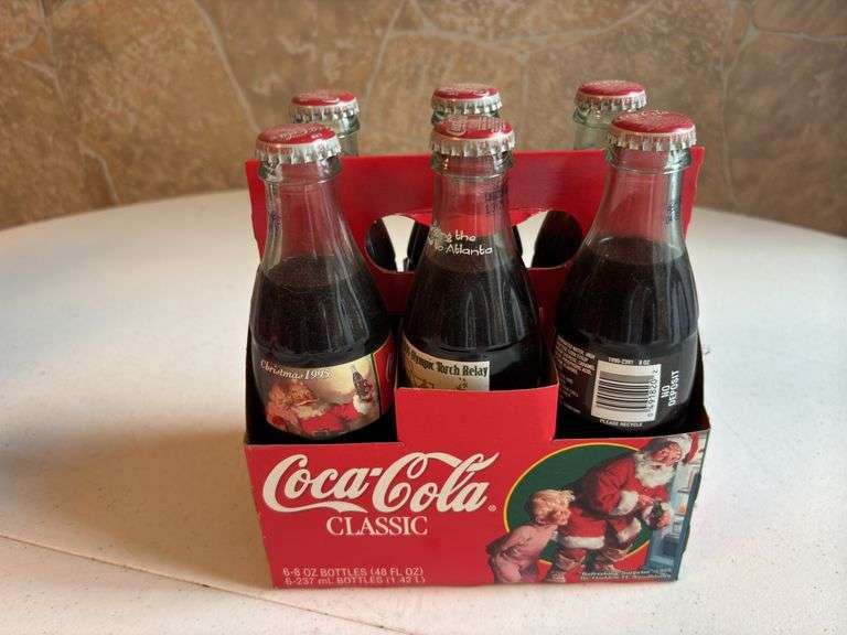 (6) 1990's Special Edition Coke Cola Classics image