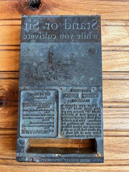 1937 John Deere Centennial Printers Block image