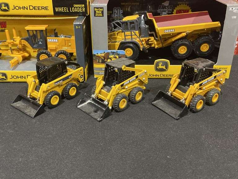 (6) 1/50 John Deere Industrial Equipment Ertl