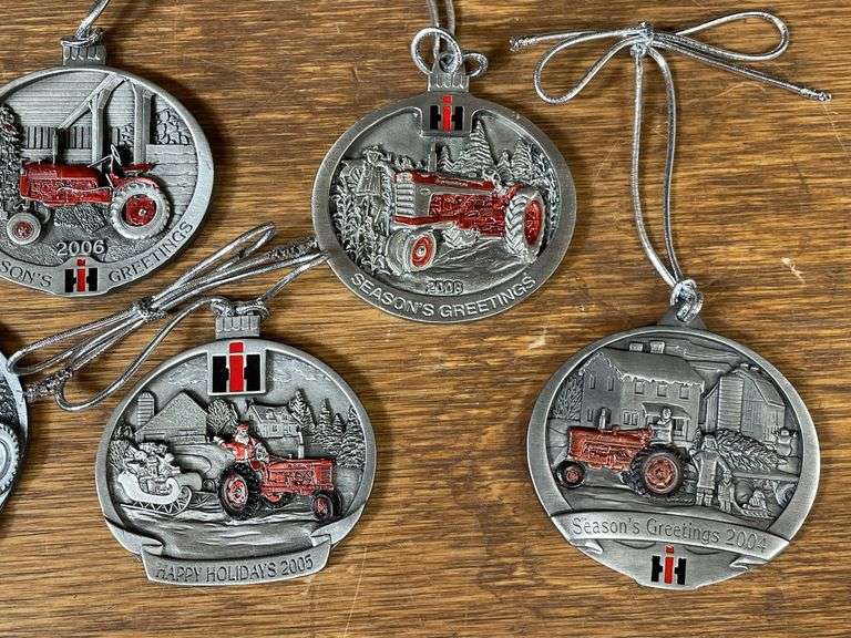 (7) IH Christmas Ornaments