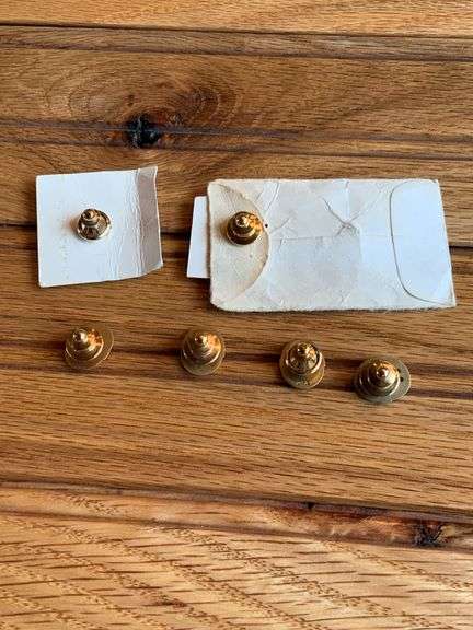 (6) John Deere 5, 10, 15, 20, 25, 30 Year Service Pins