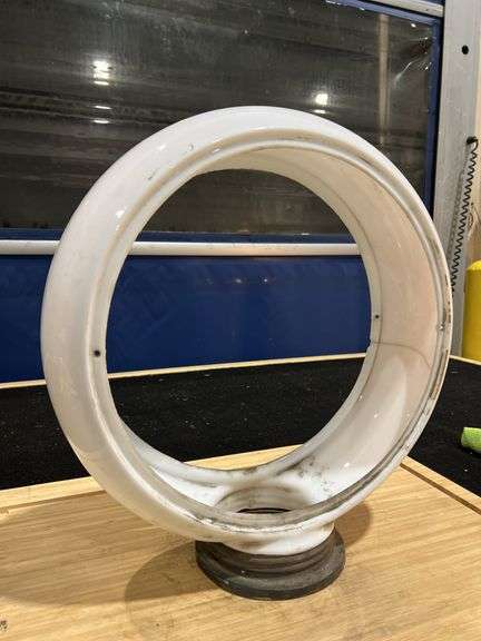 Glass Gas Pump Body Globe