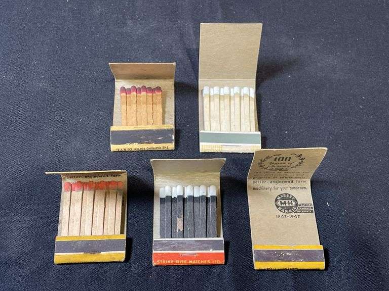 (5) MH Matchbooks