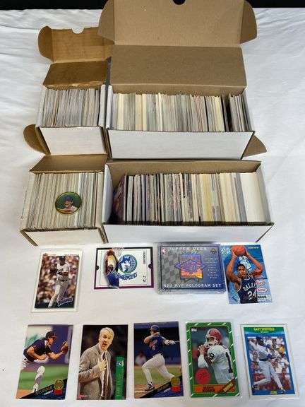 Large Lot of Mixed Sports Cards