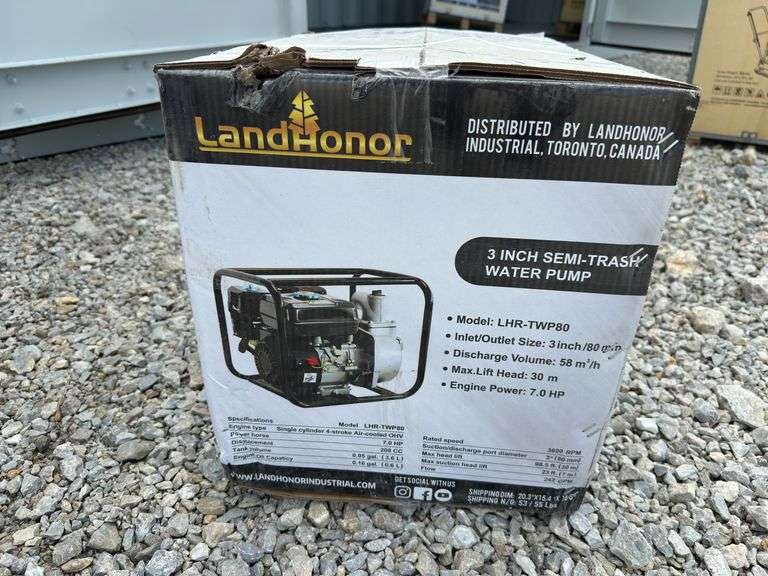 Gasoline Water Pump