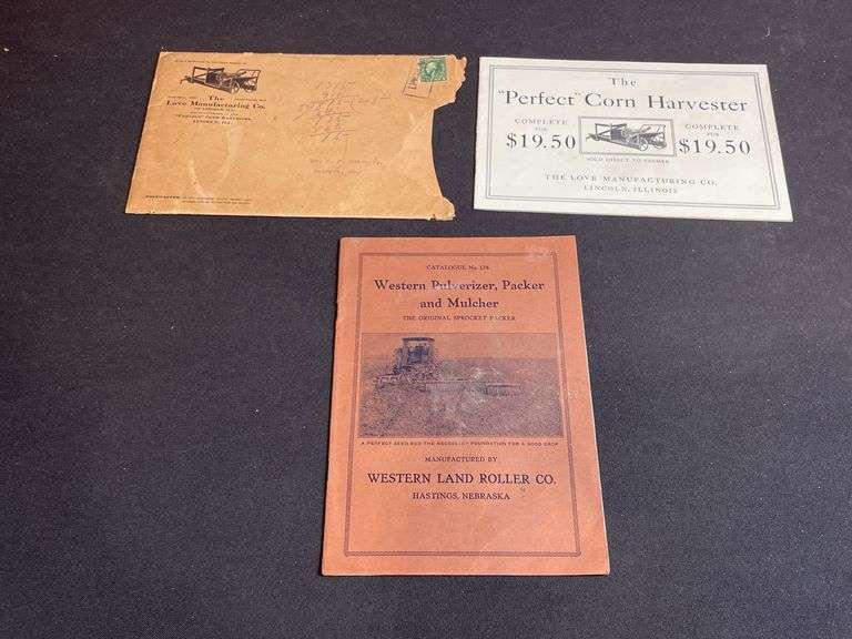(2) Lover Mfg. Co. + Western Land Roller Catalogs image