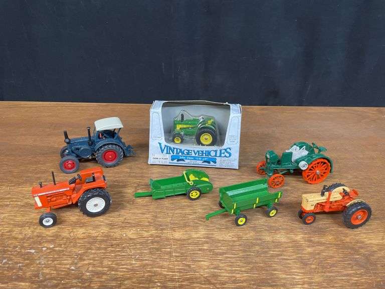 (7) 1/43 Tractors + Implements image