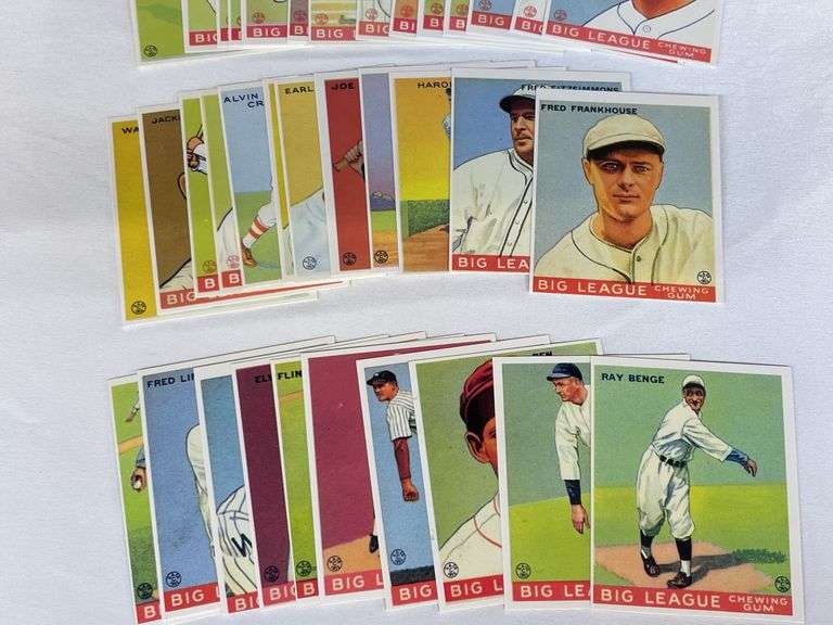 1983 Renata Galasso Reprints of 1934 Goudey Baseball Set (Gehrig)