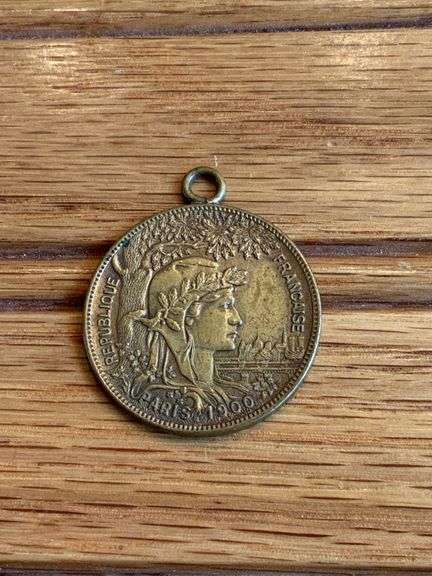 1900 Paris Syracuse Chilled Plow Co. Charm image