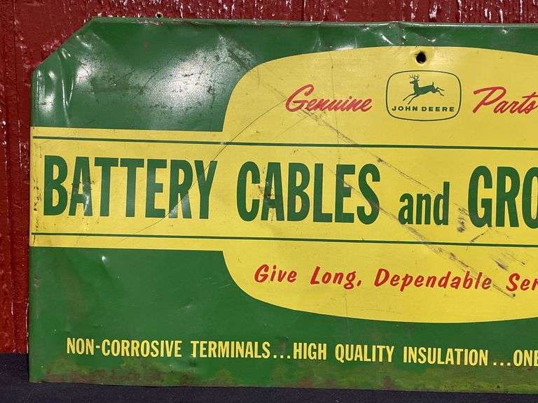 John Deere Battery Cables Display Top