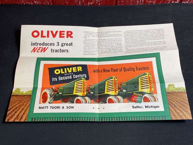 1948 Oliver Sales Literature