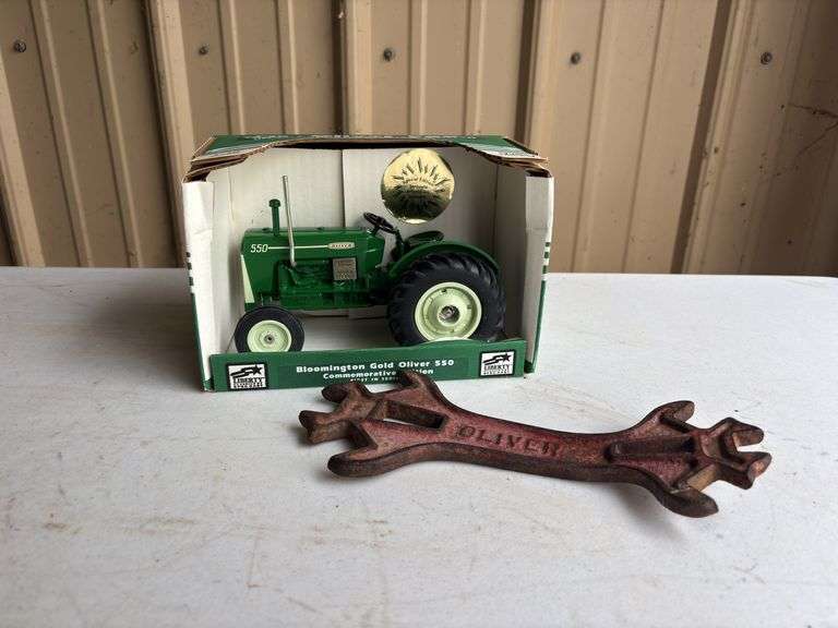 (2) 1/16 Oliver 550 and Oliver Wrench image