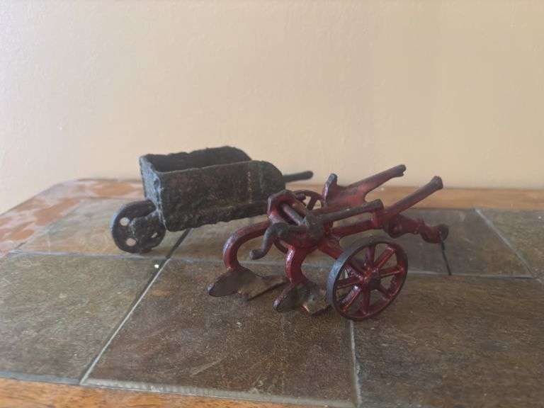 (2) Wheel Barrow and Oliver Plow image