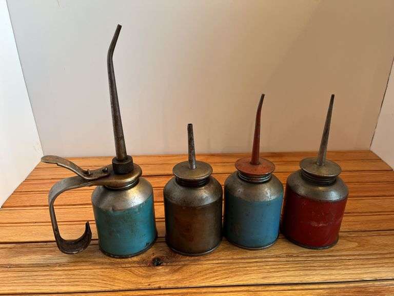 (4) Oil Cans image